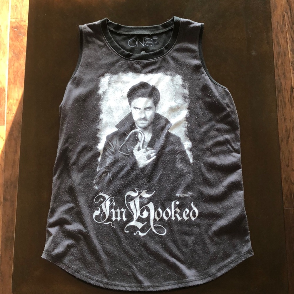 Once Upon A Time Captain Hook Muscle Tee
